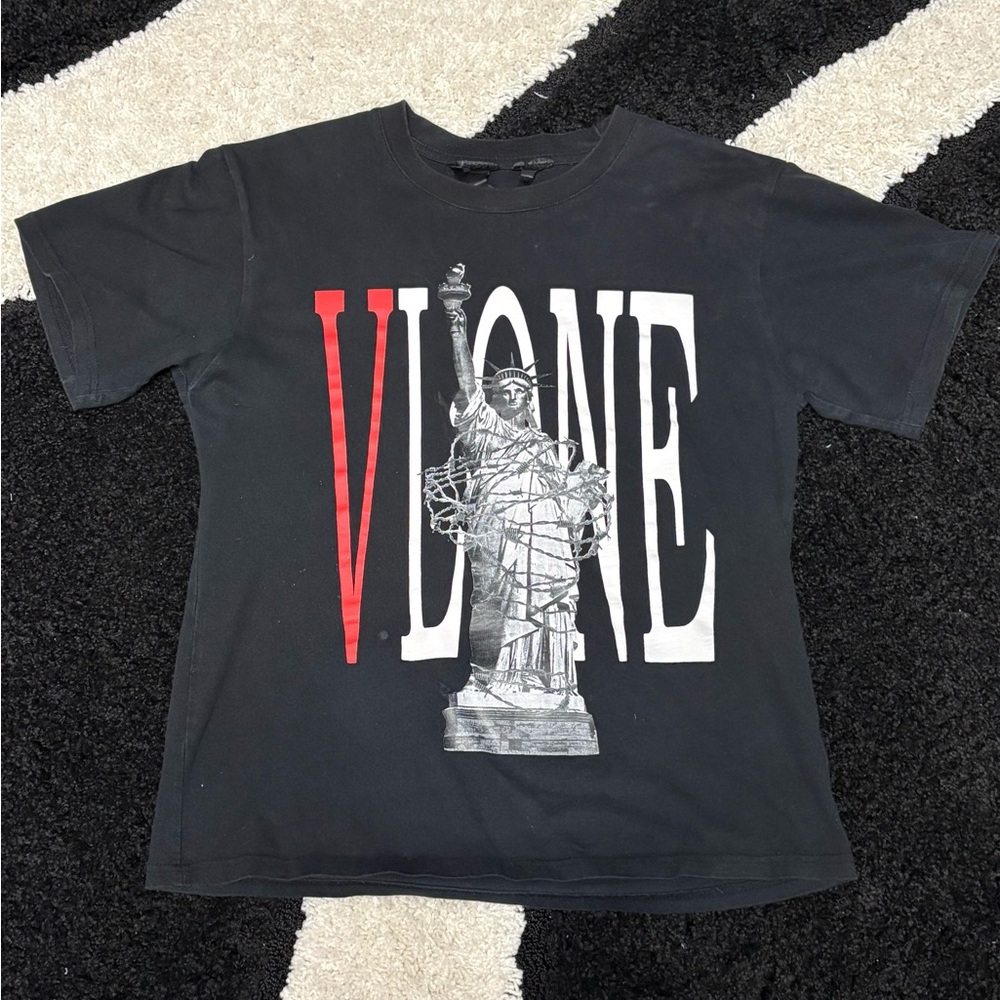 VLONE Black Graphic T-Shirt